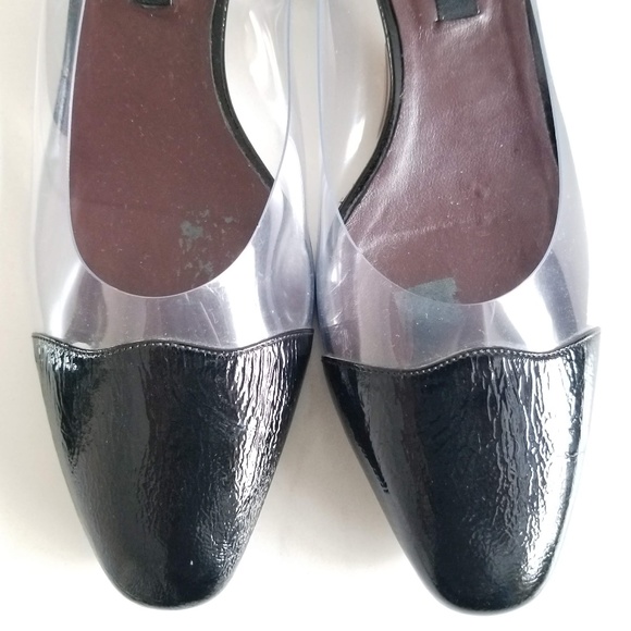 Susan van der Linde Low Heels Pumps Clear Black - Picture 7 of 13